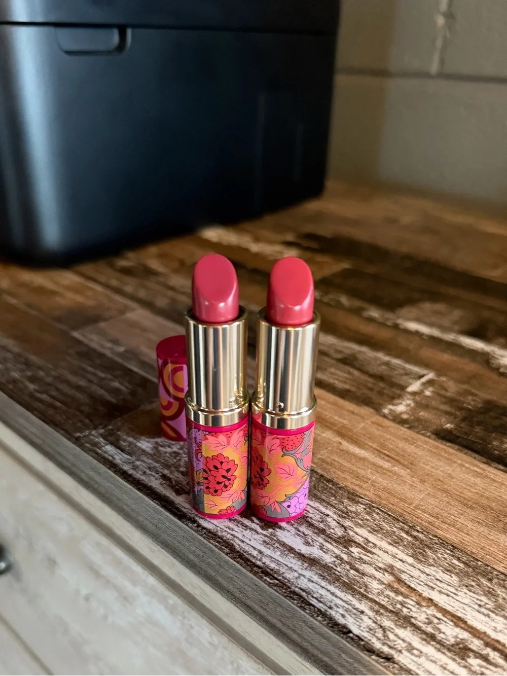 Estee Lauder Statement Rose Floral Lipstick Duo x2 - Picture 3 of 3